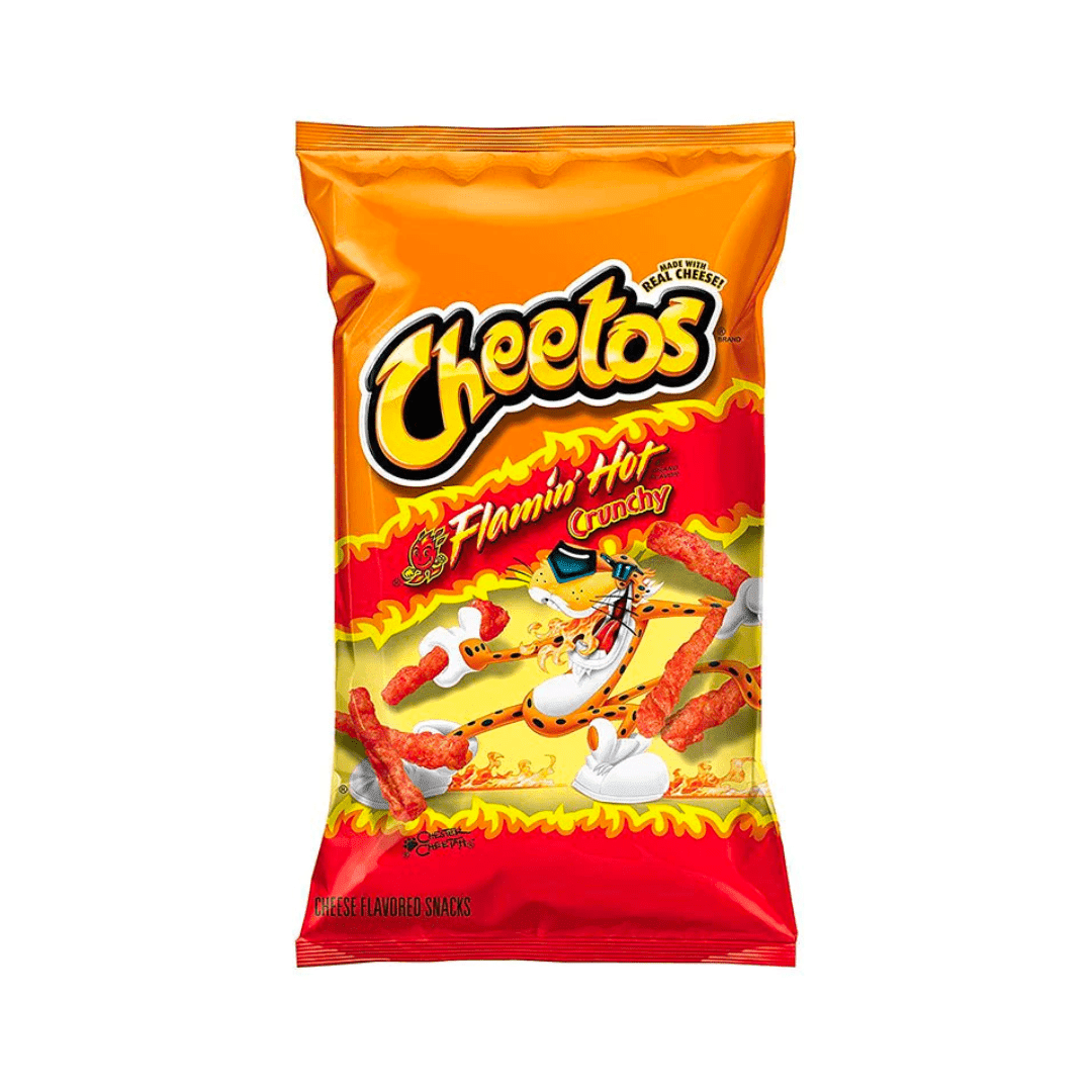 Cheetos Crunchy Flamin Hot - Sweet Joint