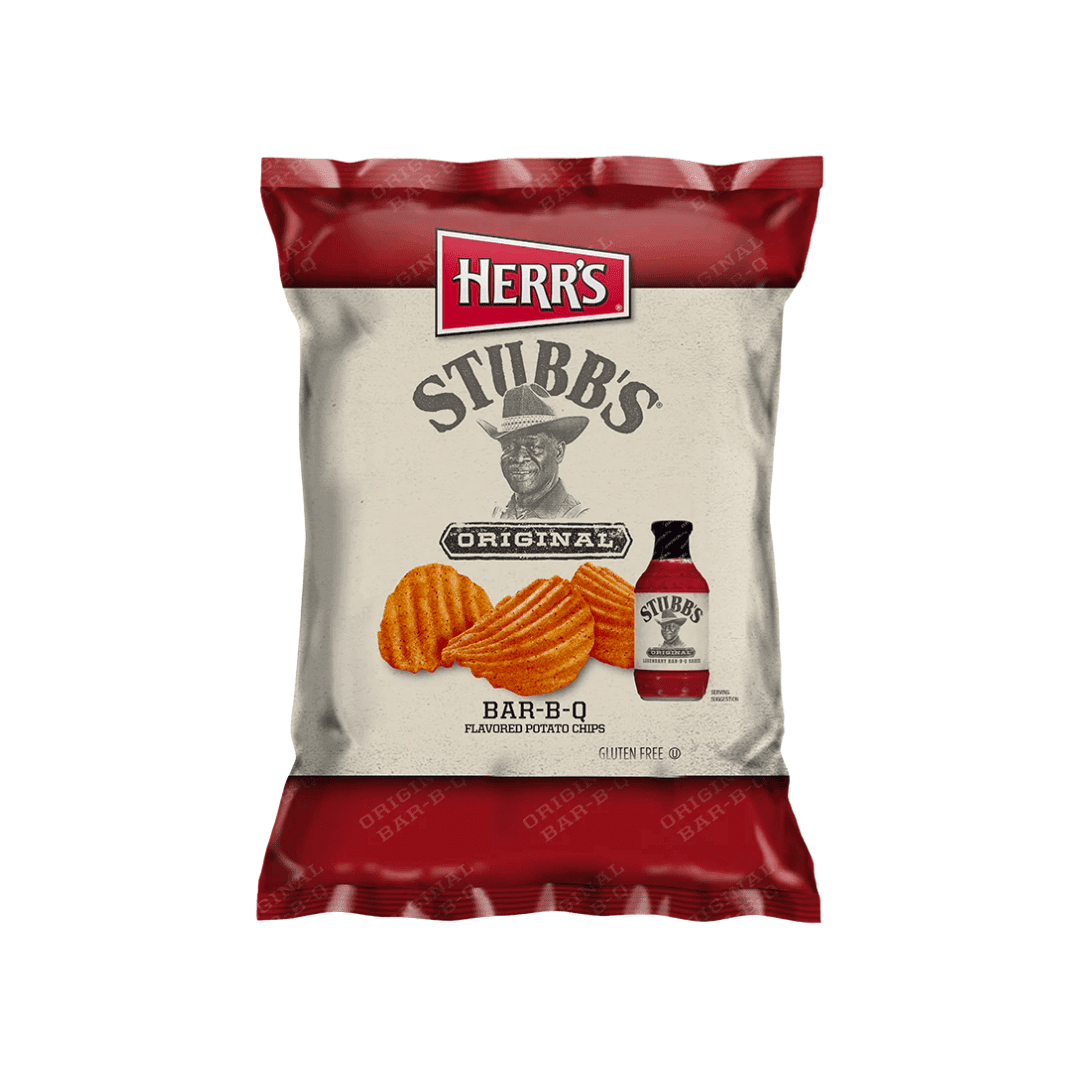 HerrS Stub'S Original BBQ Flavored Potato Chips - Sweet Joint