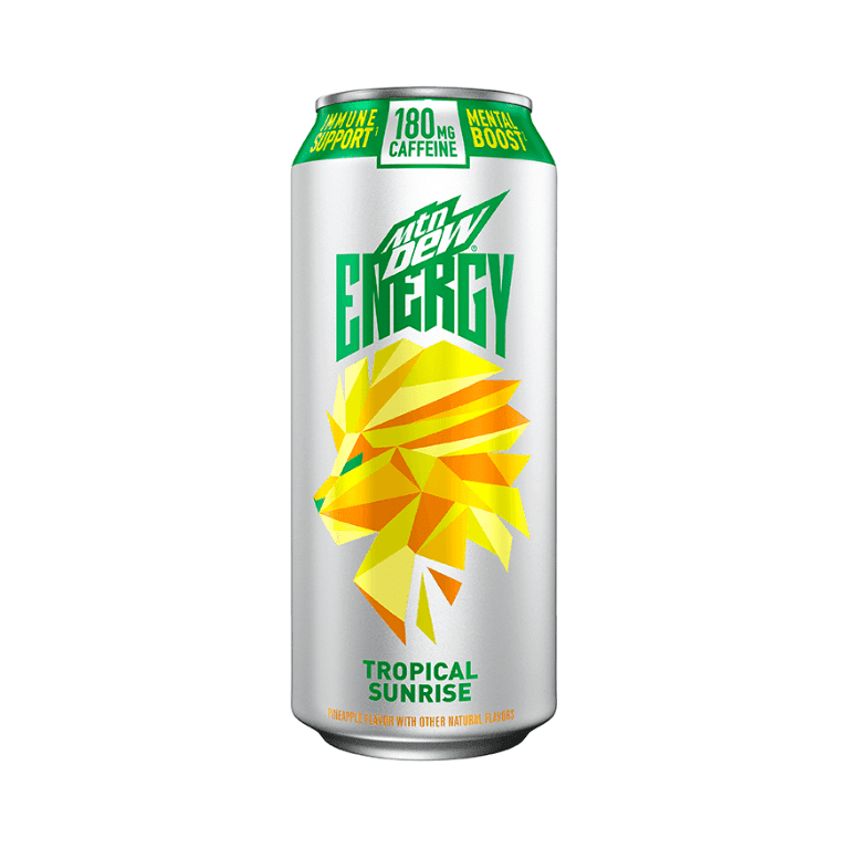 Mountain Dew Tropical Sunrise Energy Drink - Sweet Joint