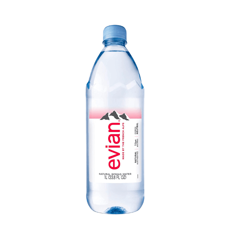 Evian Natural Spring Water 1L - Sweet Joint