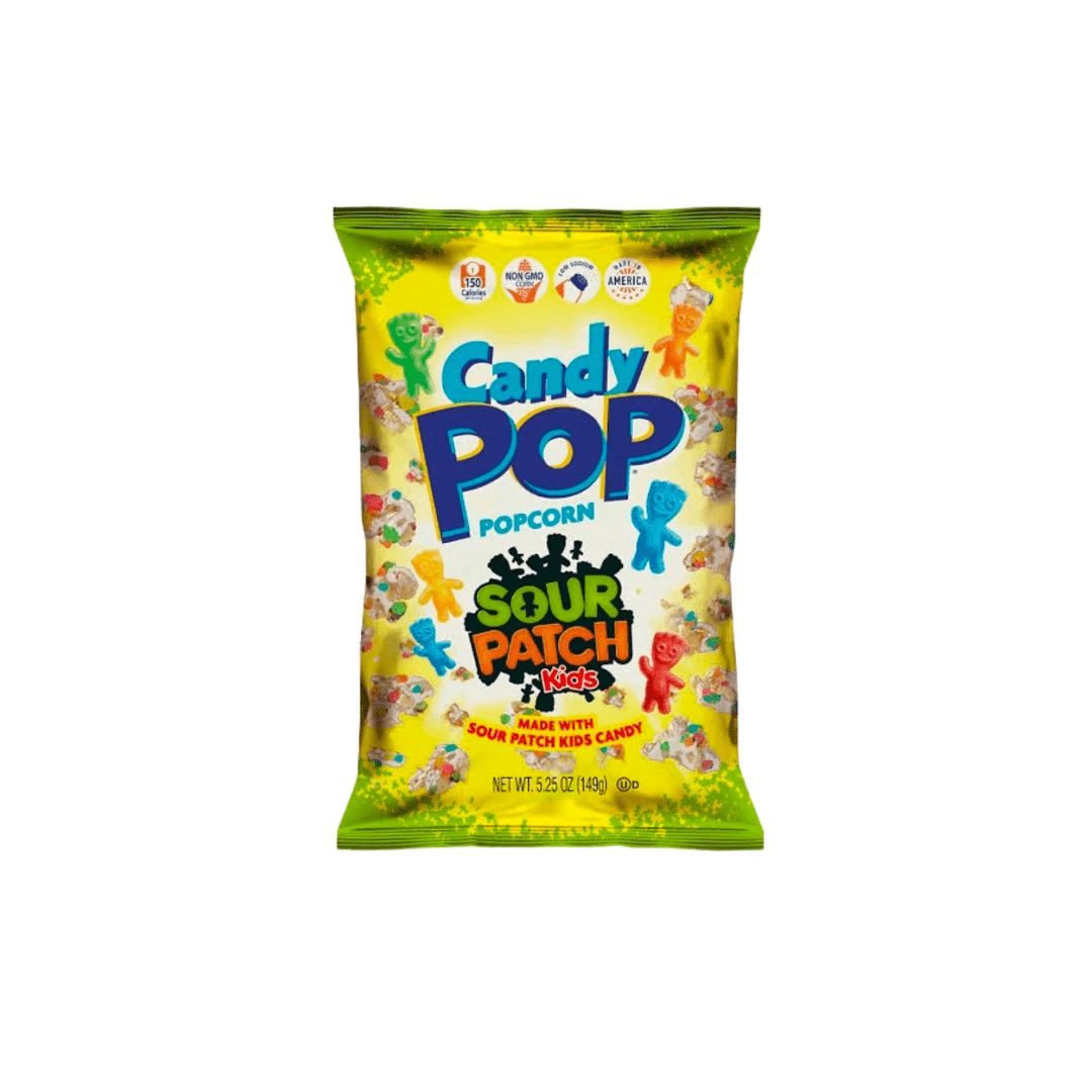 Candy Pop Popcrorn Sour Patch 28G - Sweet Joint