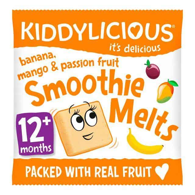 Kiddylicious Smoothie Melts Ban/Mango/Passi 12Months + 6Gr - Sweet Joint