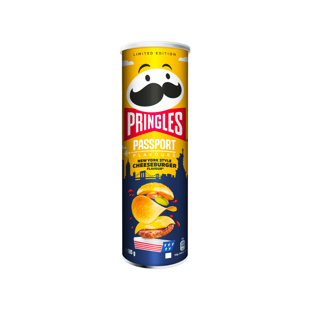 Pringles Passport New York Style Cheeseburger 165G - Sweet Joint