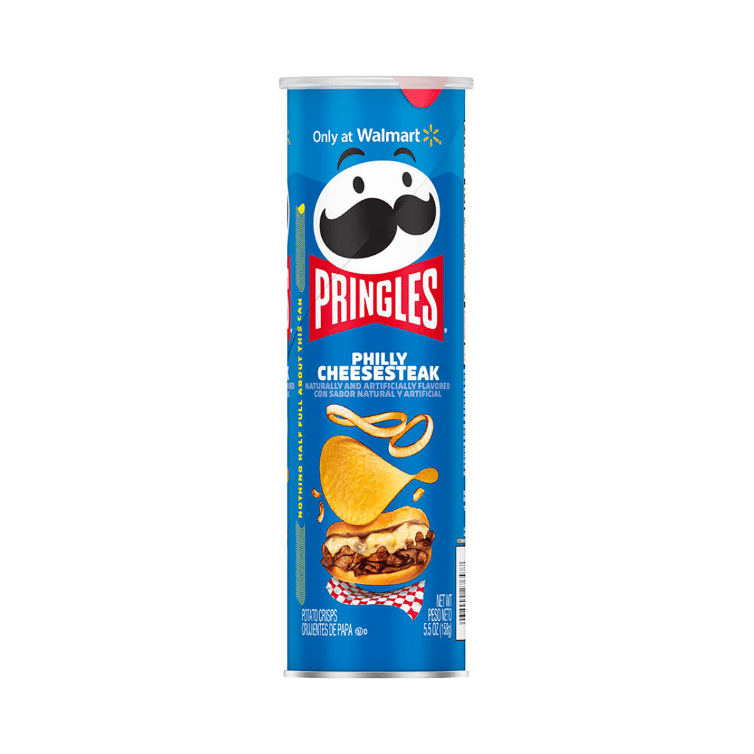 Pringles Philly Cheesesteak Flavored Potato Chips Snack Crisps Limited - Sweet Joint