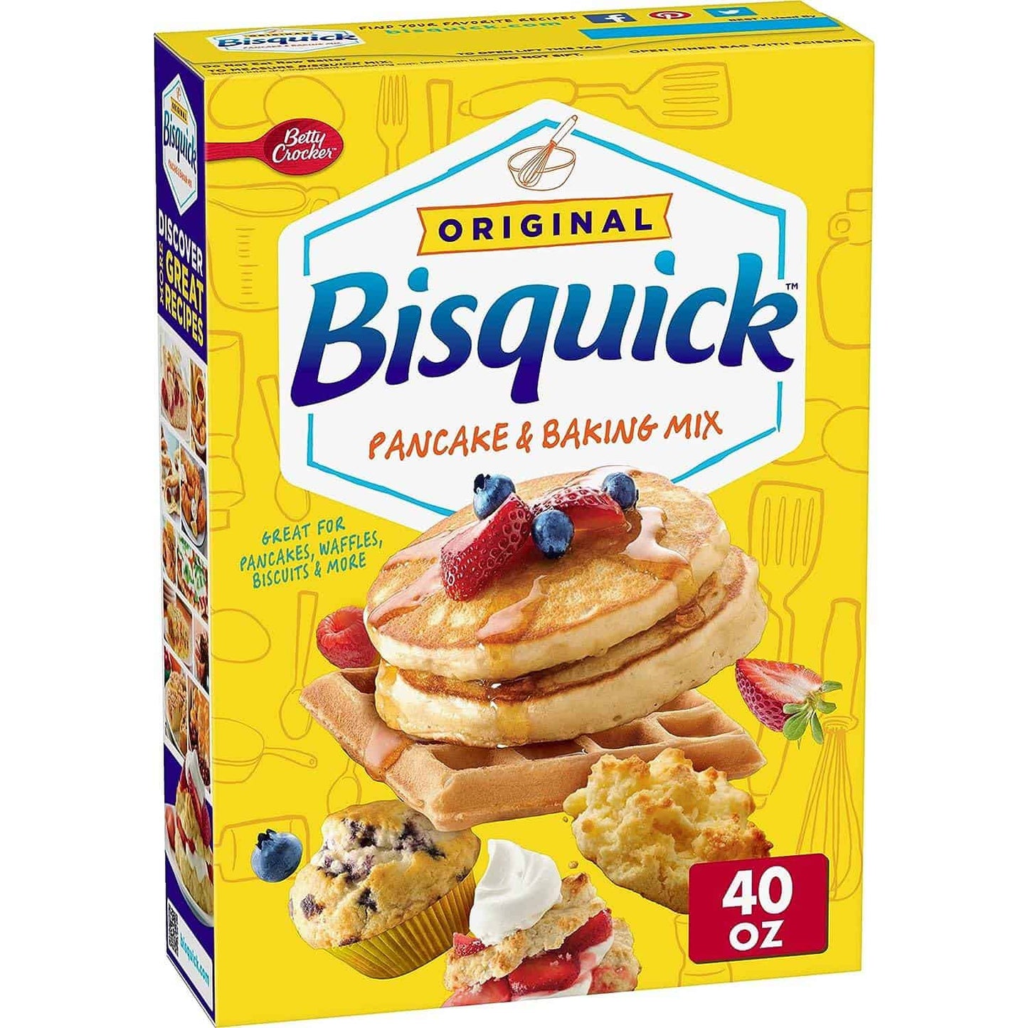 Bisquick Original Pancake And Baking Mix 40 Oz - Sweet Joint