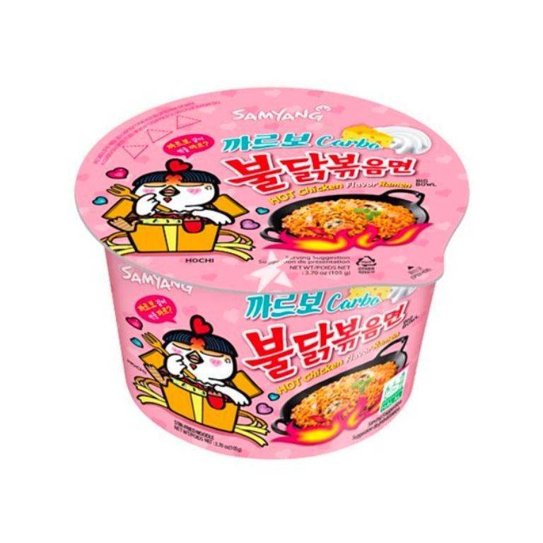 Samyang Hot Chicken Carbonara Raman Bowl - Sweet Joint