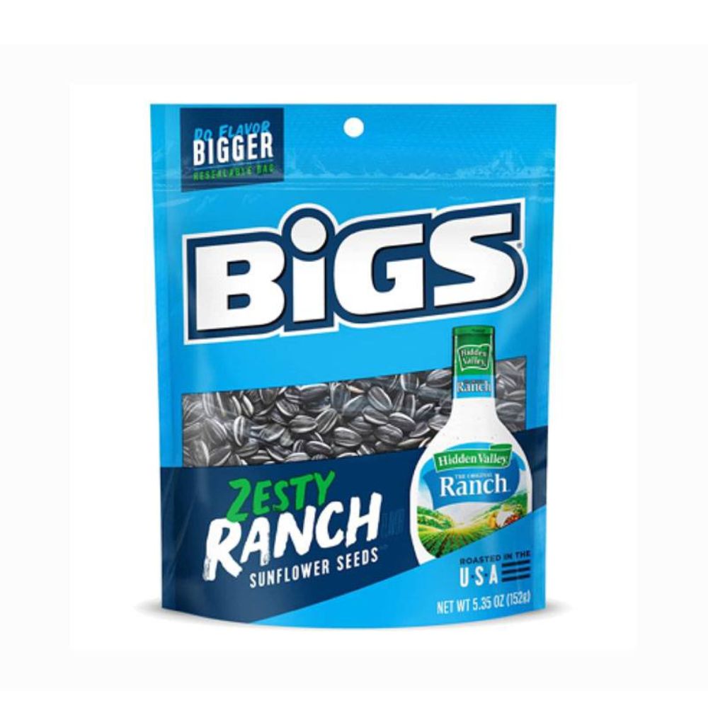 Bigs Sunflower Seeds Hide Valley Ranch 152 Gr - Sweet Joint