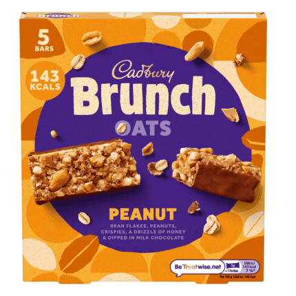 Cadbury Oats Peanut Brunch 32g New