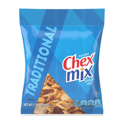 Chex Mix Snack Mix Single Serve Traditional 49 gr - Sweet Joint