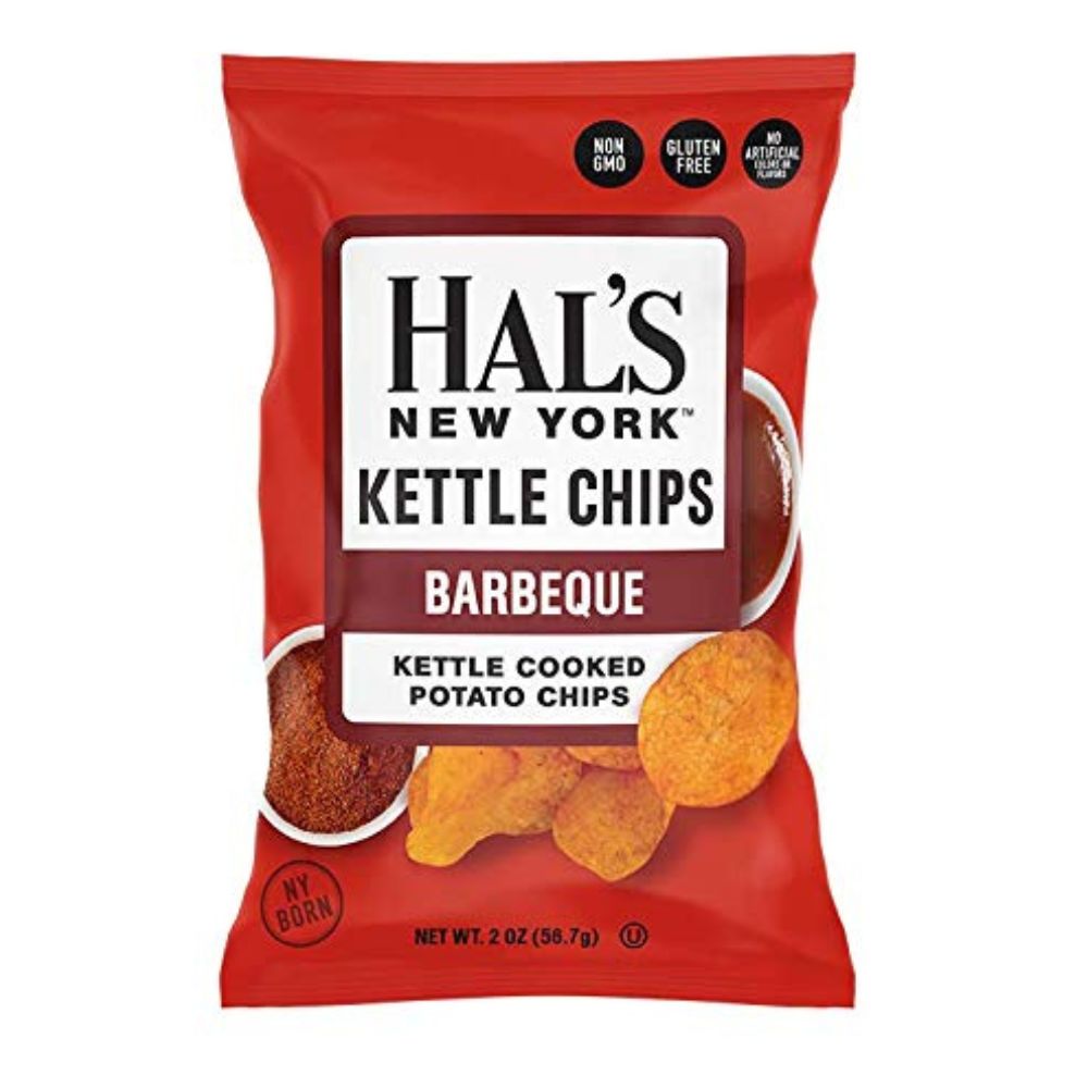 Hal's New York Kettle Cooked Potato Chips Barbeque Flavor (56.7 g) - Sweet Joint