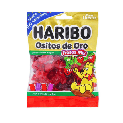 Haribo Bears Strawberries Mix 100G - Sweet Joint