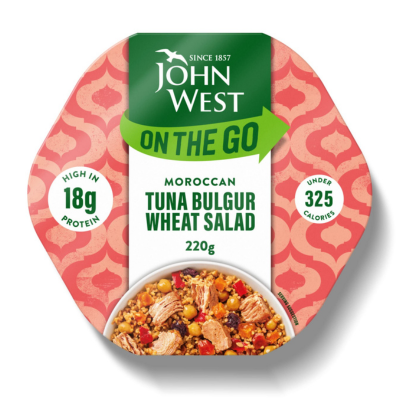 John West Tuna Lunch On The Go Salad Moroccan 220 gr - Sweet Joint