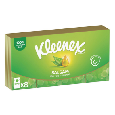 Kleenex Pocket Small Balsam Aloe Vera 9 sh - Sweet Joint