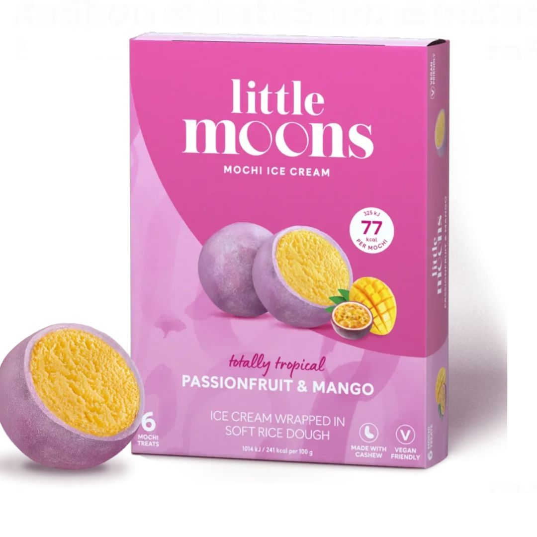 Little Moons Trop Passion & Mango Mochi Ice Cream 6Pk - Sweet Joint