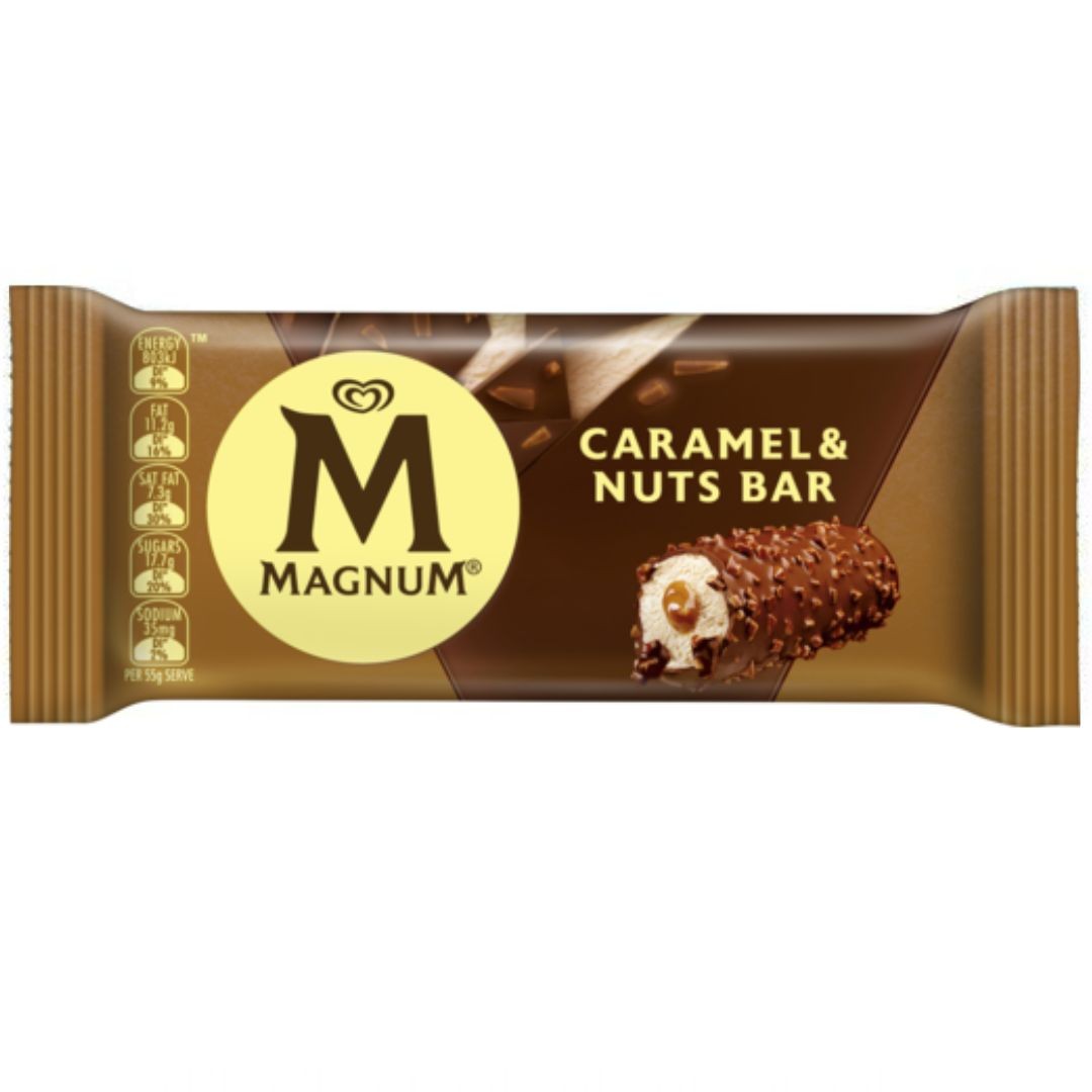 Langnese Magnum Caramel An Nuts 64 Ml - Sweet Joint