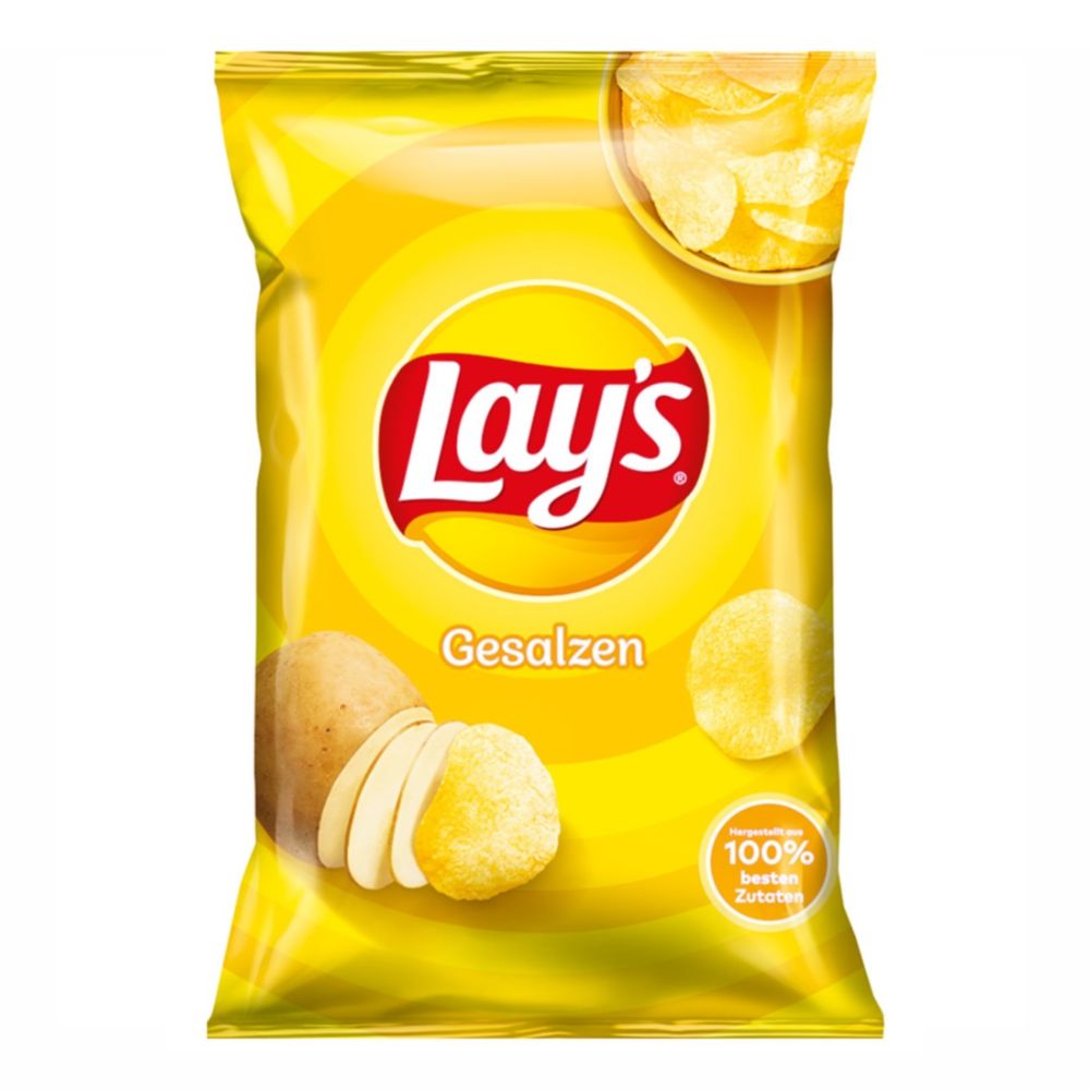 Lays Gesalzen Chips 150 gr - Sweet Joint