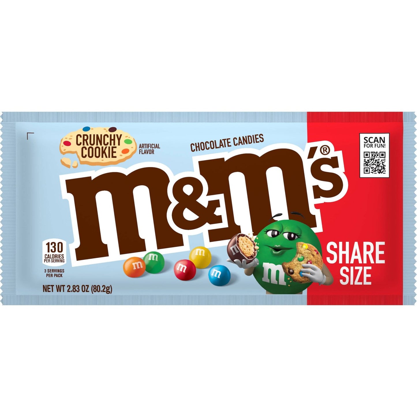 M&M Crunchy Cookie Share Size 2.8oz - Sweet Joint