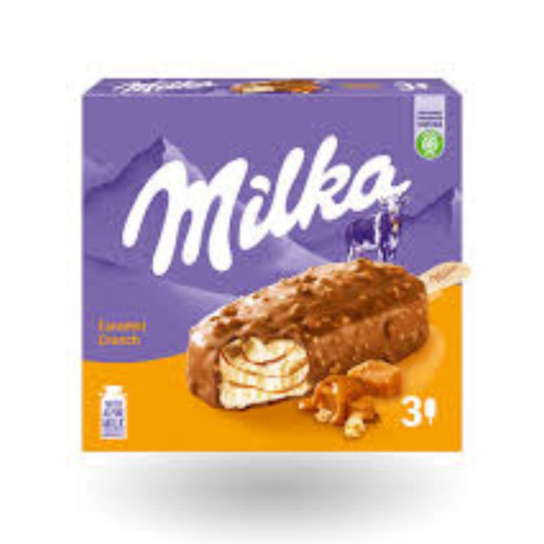 Milka Caramel Crunch 3x90ml - Sweet Joint