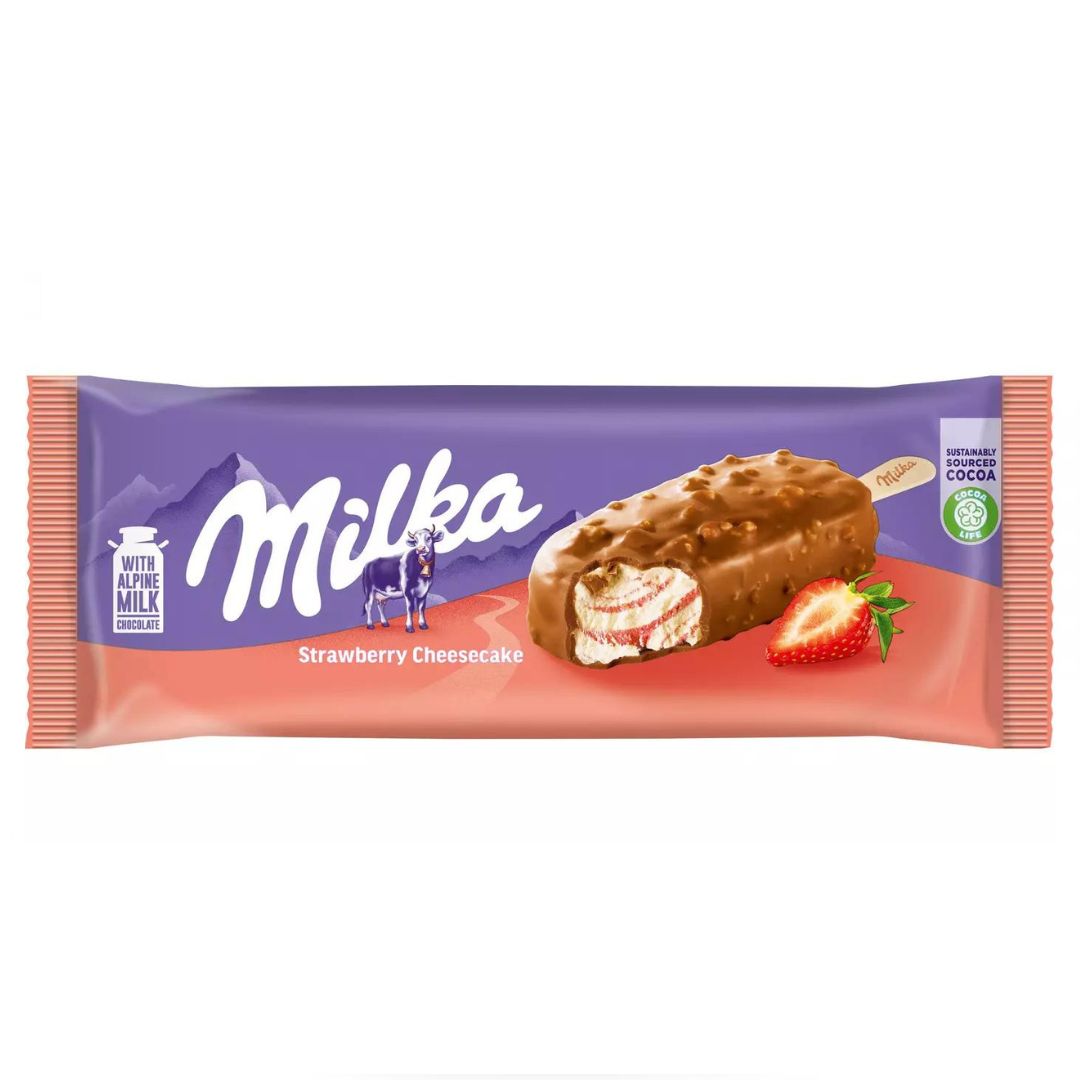 Milka Strawberry Cheesecake 90ml - Sweet Joint