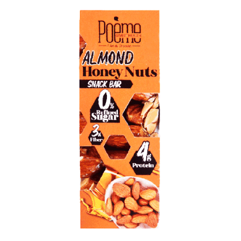 Almond Hiney Nuts Snack Bar - Sweet Joint