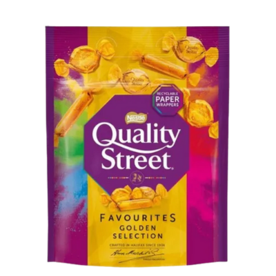 Quality Street Gold Pouch 283 gr - Sweet Joint