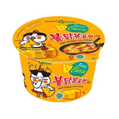 Samyang Buldak - Cheese Flavour - Instant Noodle Bowl (105 gr)