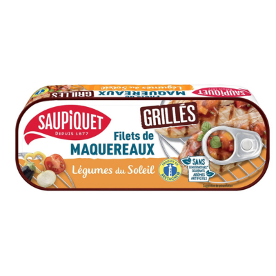 Saupiquet Maquereaux Legume Grille 120 gr - Sweet Joint