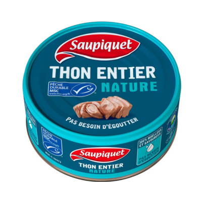 Saupiquet Thon Nature Msc Boite 140 gr - Sweet Joint