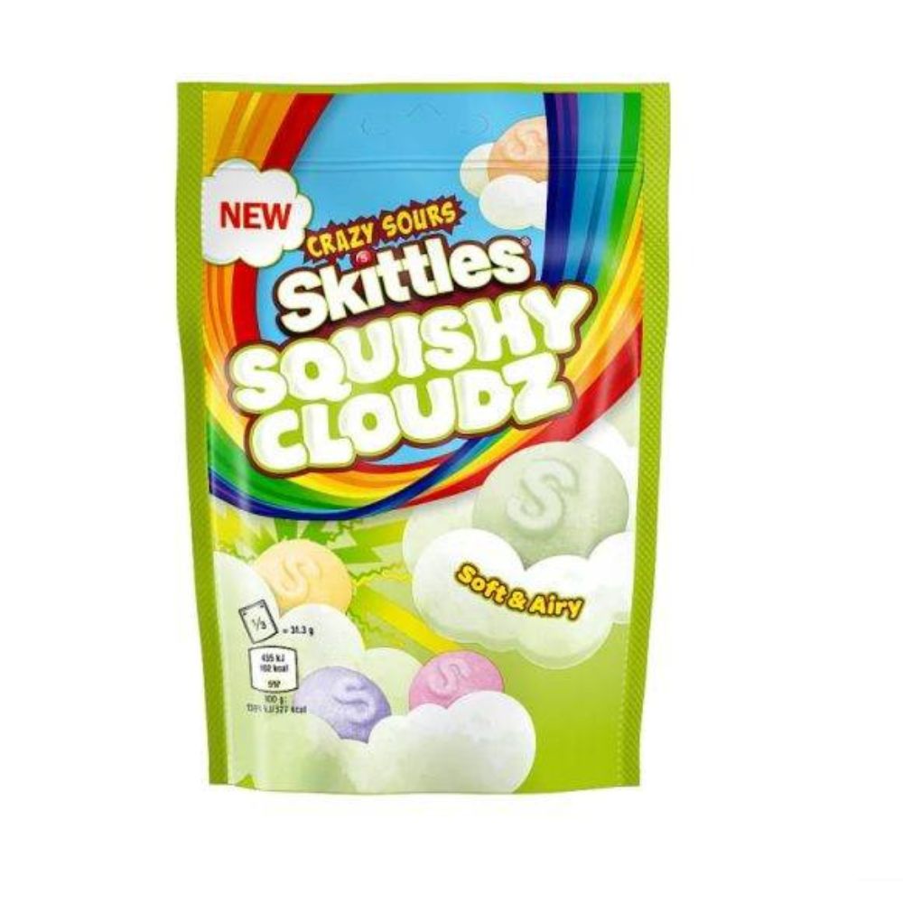 Skittles Squishy Clouds Sour 94g Crazy Sour - Sweet Joint