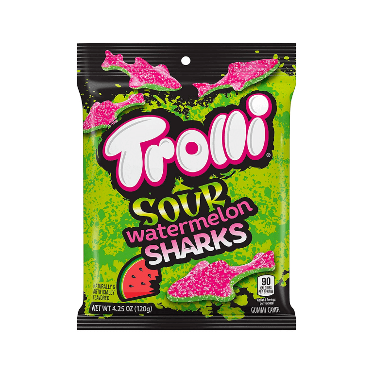 Trolli Sour Watermelon Sharks Gummy Candy - Sweet Joint