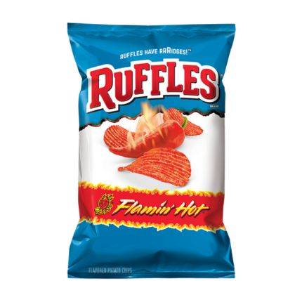 Ruffles Flamin Hot Flavored Potato Chips 6.5 Oz - Sweet Joint