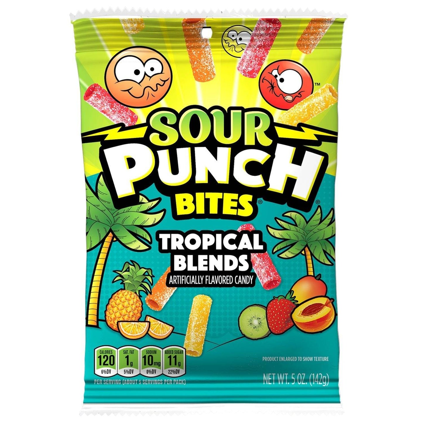 Sour Punch Bites Tropical Blends Flavored Candy - Sweet Joint