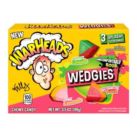 Warheads Wedgies 3 Flavors 99g - Sweet Joint