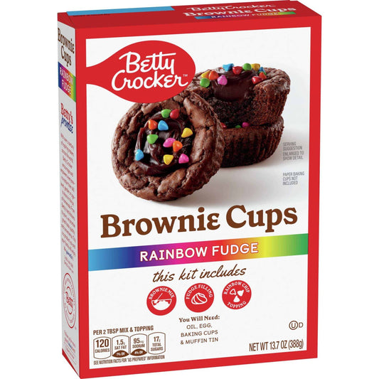 Bc Rainbow Fudge Brownie Cups 13.87 Oz - Sweet Joint