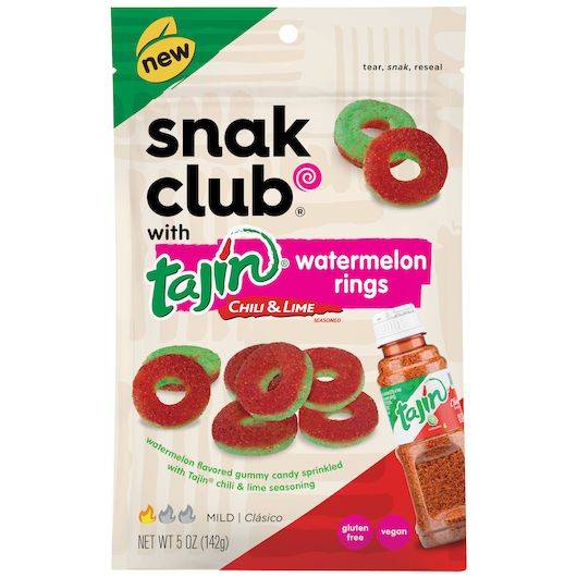 Snack Club Tajin Watermelon Rings 142g - Sweet Joint