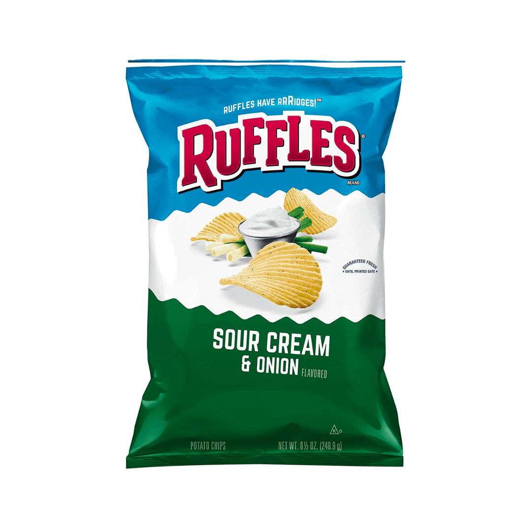 Ruffles Sour Cream Onion - Sweet Joint