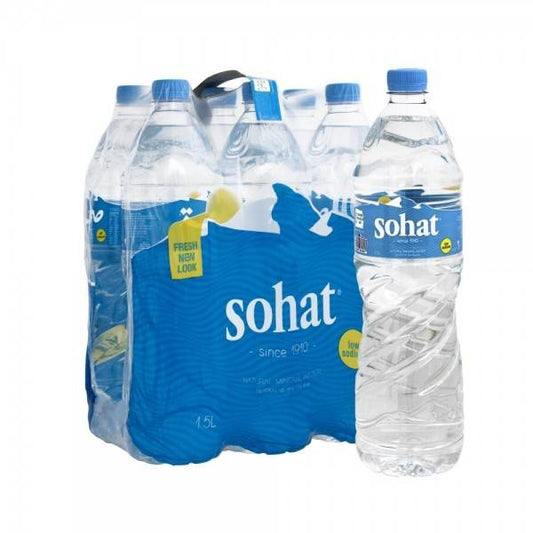 Sohat Natural Mineral Water 6x1L - Sweet Joint