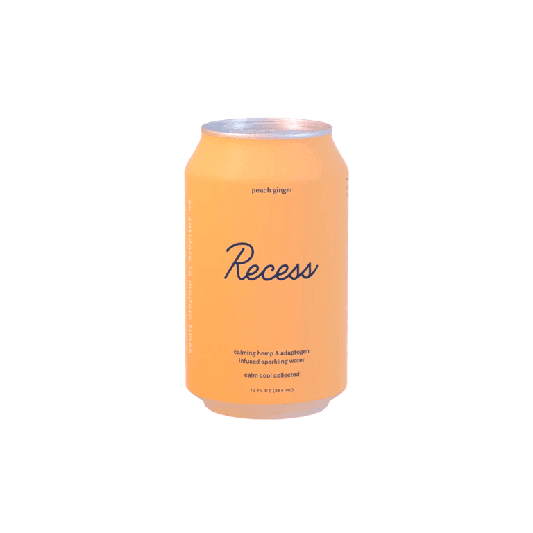 Recess Sparkling Water Peach Ginger - Sweet Joint