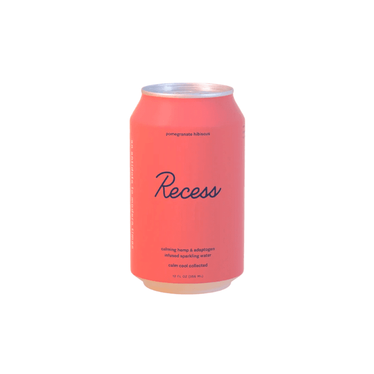 Recess Sparkling Water Pomegranate Hibiscus - Sweet Joint