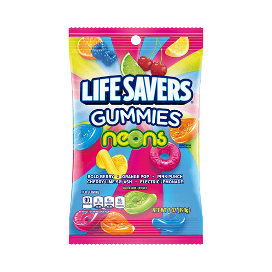 Lifesavers Gummy Neons 7Oz - Sweet Joint