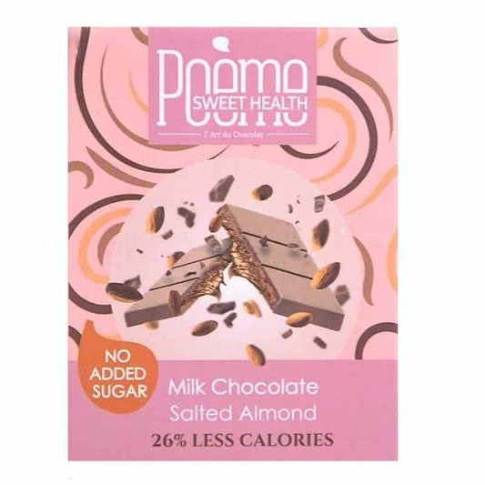Milk Chocolate Salted Almond Less C. 55g - Sweet Joint