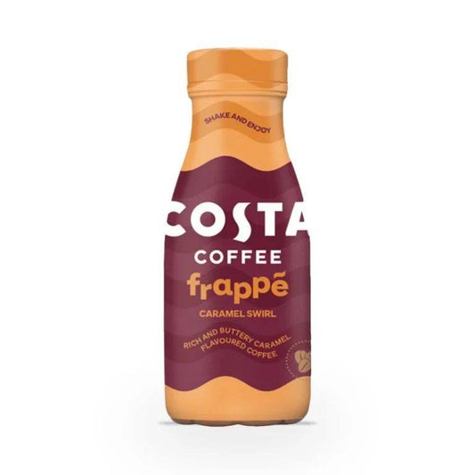 Costa Coffee Frappe Caramel Swirl, 250ml - Sweet Joint