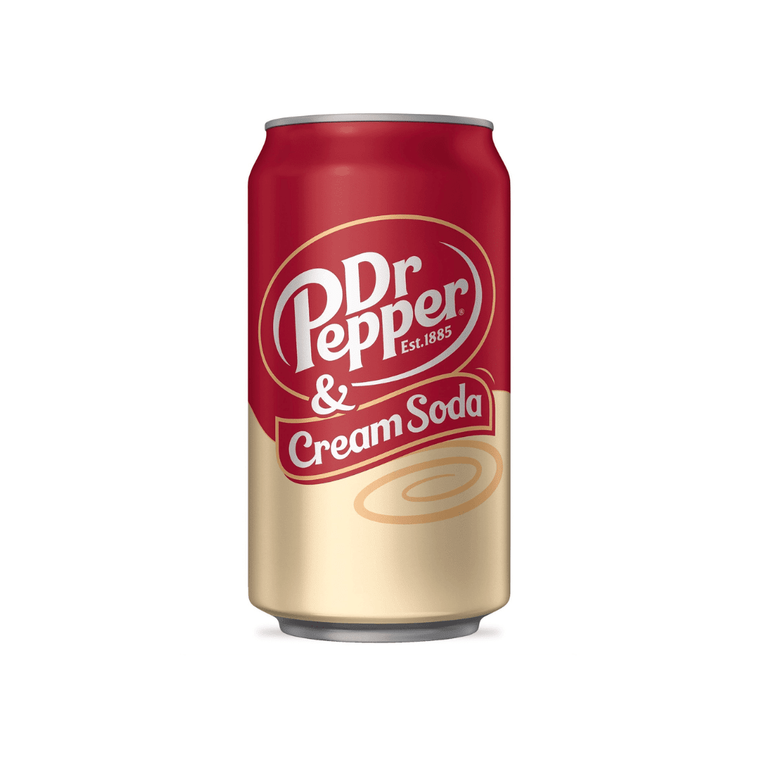 Dr Pepper & Cream Soda 355Ml - Sweet Joint