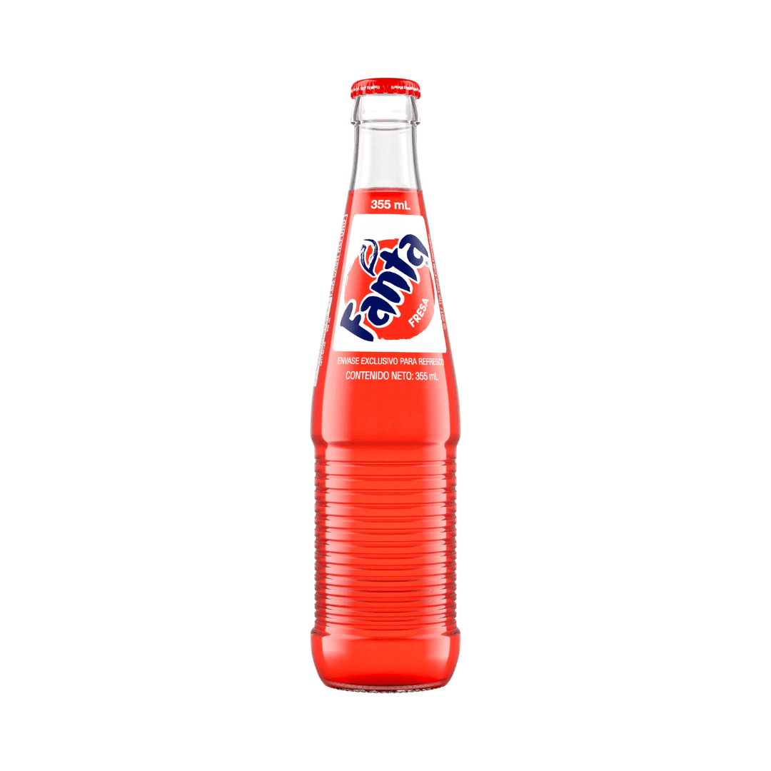 Fanta Fresa Glass 355Ml - Sweet Joint