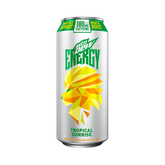 Mountain Dew Tropical Sunrise Energy Drink - Sweet Joint