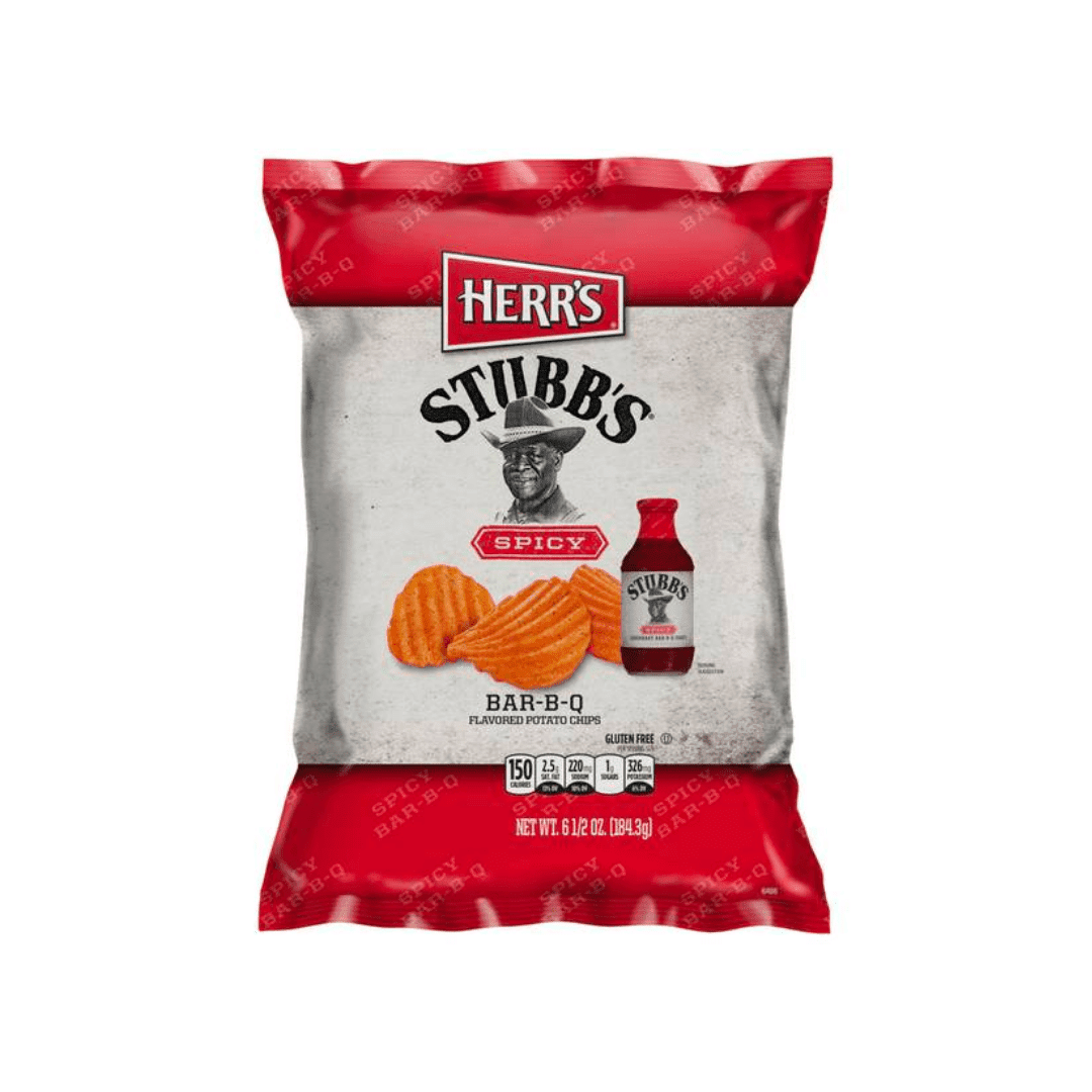 HerrS Stubb'S Spicy Bbq Potato Chips - Sweet Joint