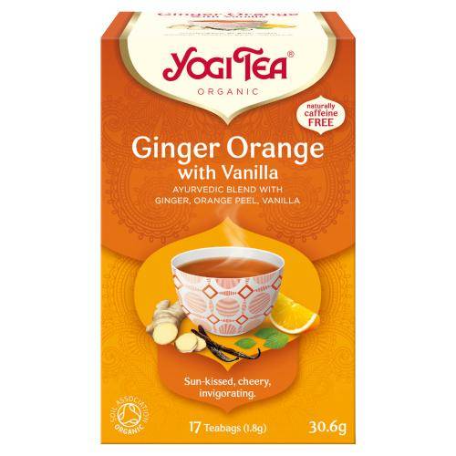 Yogi Ginger Ora Vanilla Tea 17 Bags - Sweet Joint