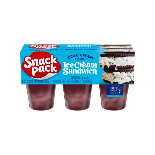 Snack Pk Ice Cream Sandwich  6Pk 3.25Oz - Sweet Joint