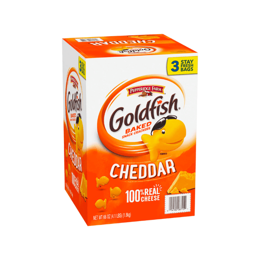 Goldfish Cheddar 3 Bags Box - Sweet Joint