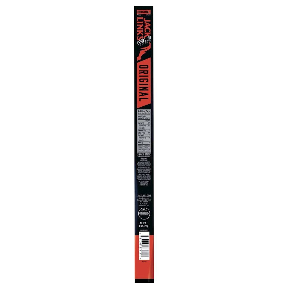 Jack Links Wild Snack Stick, Protein Snack, Original, 1Oz. - Sweet Joint